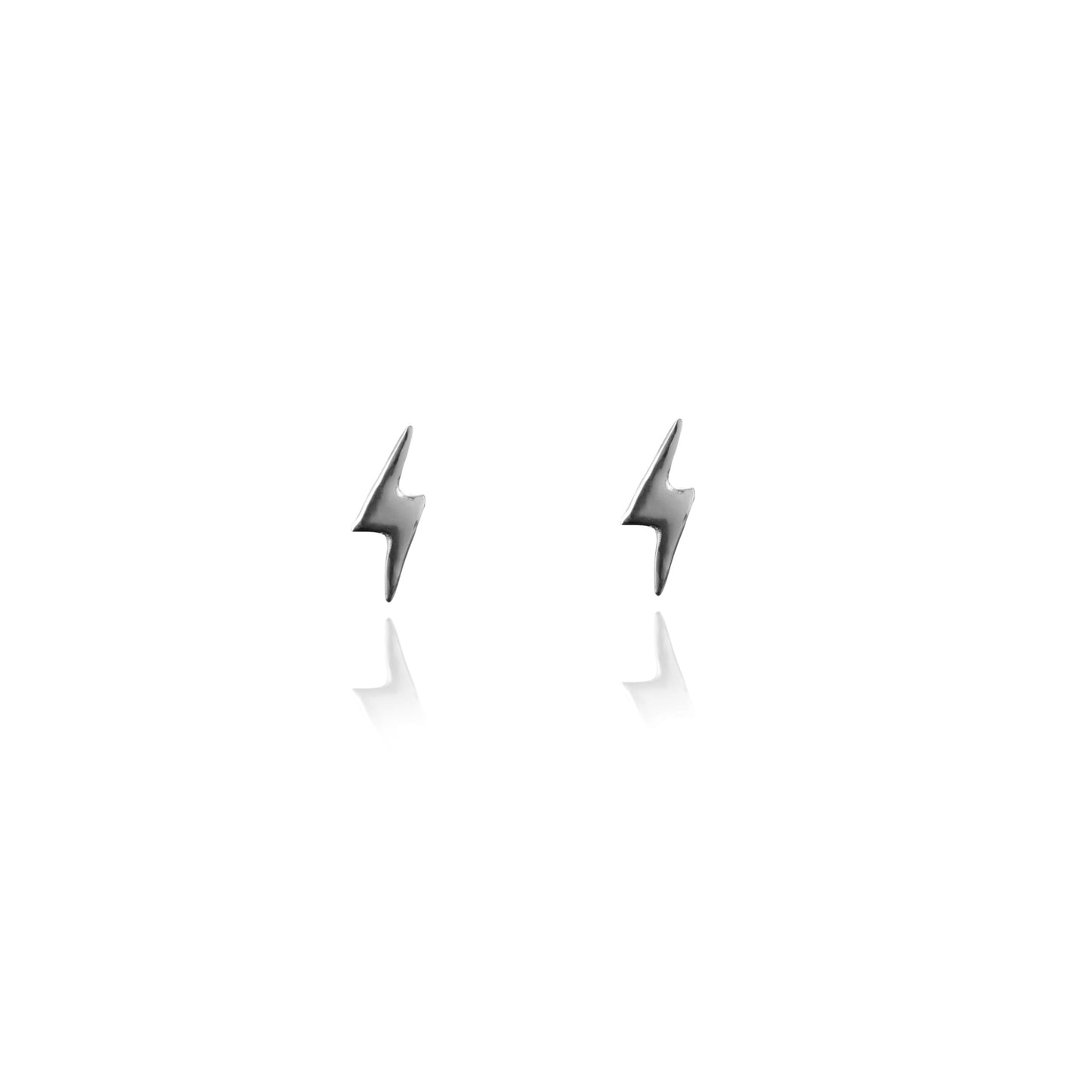 Lightning Bolt Stud Earrings