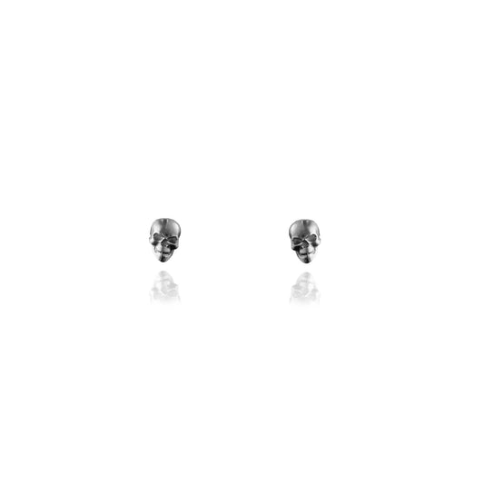 Heart of Bone Skull stud earrings 