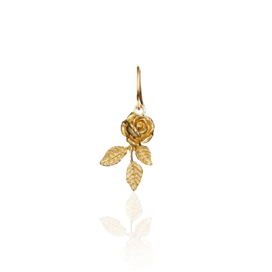 Eternal Rose Earrings Gold