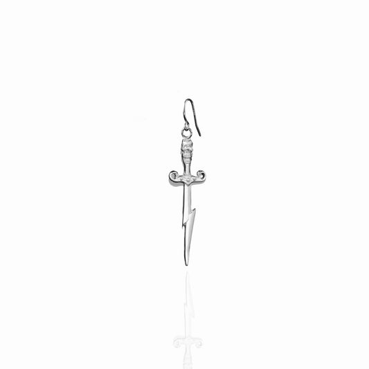 Skull Dagger Mini Earrings
