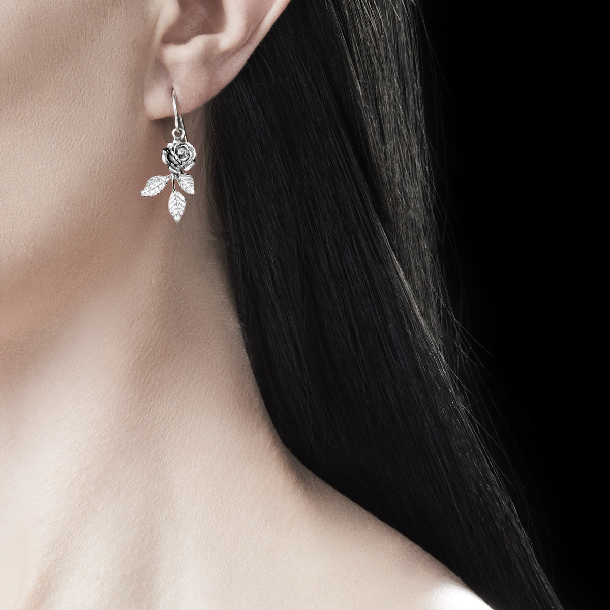 Eternal Rose Earrings