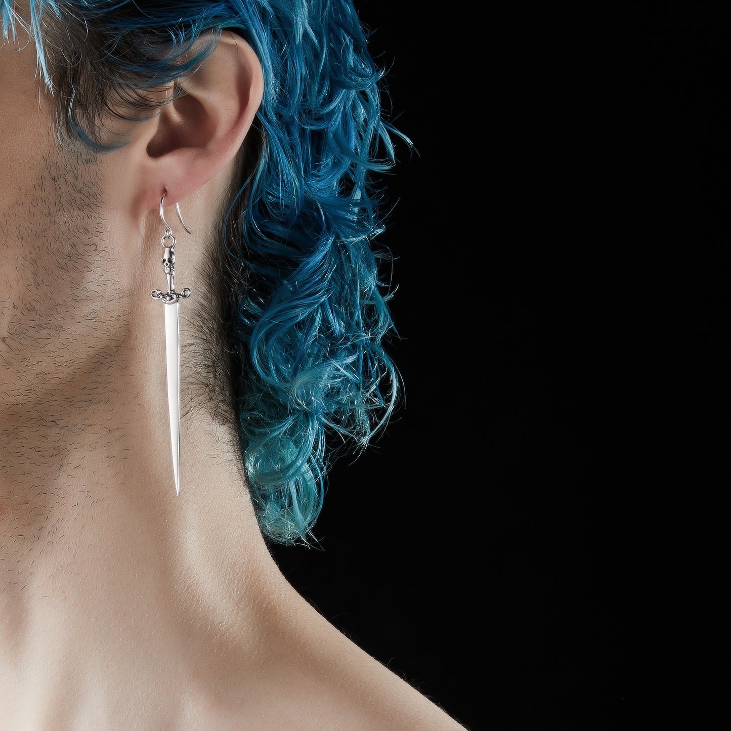 Slayer Earring Sterling Silver Single